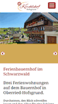 Mobile Screenshot of kirchlehof.de